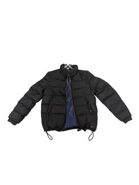 Burberry Men's Black and Navy Jacket
